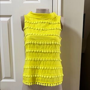 NWT J. Crew Citrus Top, sz 4